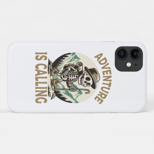 Avontuur roept Case-Mate iPhone case (Achterkant (horizontaal))