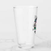 Avontuur roept En ik moet gaan Mint Paars Cam Glas (Rechts)