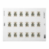 Avontuur roept etiket (Full Sheet)