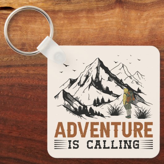 Avontuur roept Sleutelhanger (Voorkant)
