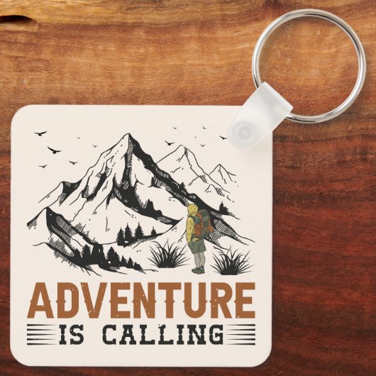 Avontuur roept Sleutelhanger (Achterkant)