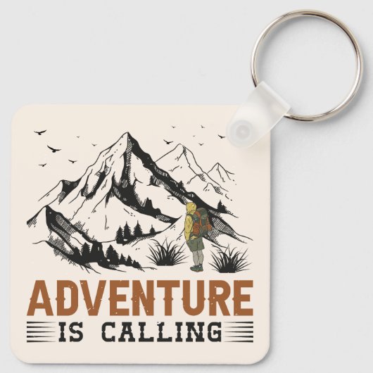 Avontuur roept Sleutelhanger (Achterkant)