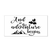 avontuur rubberstempel (Afrduk)