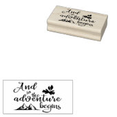 avontuur rubberstempel (Gestempeld)
