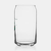 Avontuur samen sinds | Bruiloft Monogram Blikvorm Glas (Links)