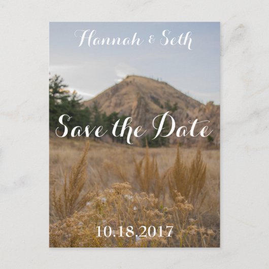 Avontuur Save the Date Briefkaart (Voorkant)
