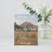 Avontuur Save the Date Briefkaart (Staand voorkant)