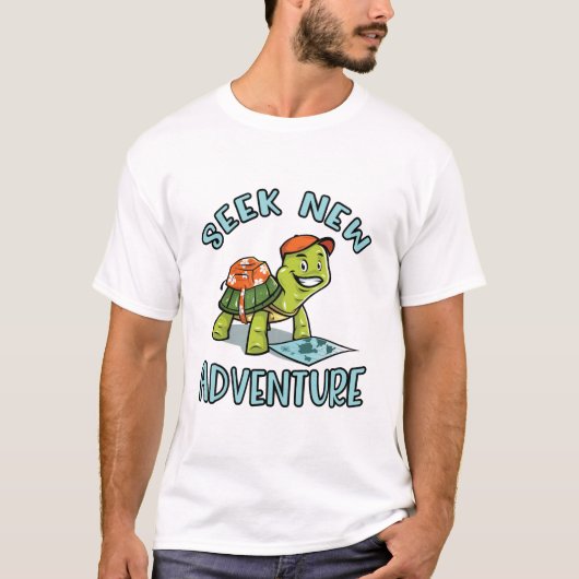 Avontuur Schildpad T-shirt (Voorkant)