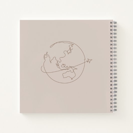 Avontuur Scrapbook Reizen Notitieboek (Achterkant)