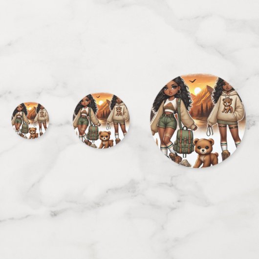 Avontuur & Stijlwandelen Confetti (Achterkanten)