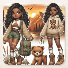 Avontuur & Stijlwandelen Kartonnen Onderzetters