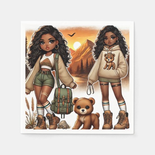 Avontuur & Stijlwandelen Servet (Voorkant)