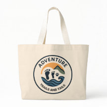 Avontuur T en T Logo Jumbo Canvas tas