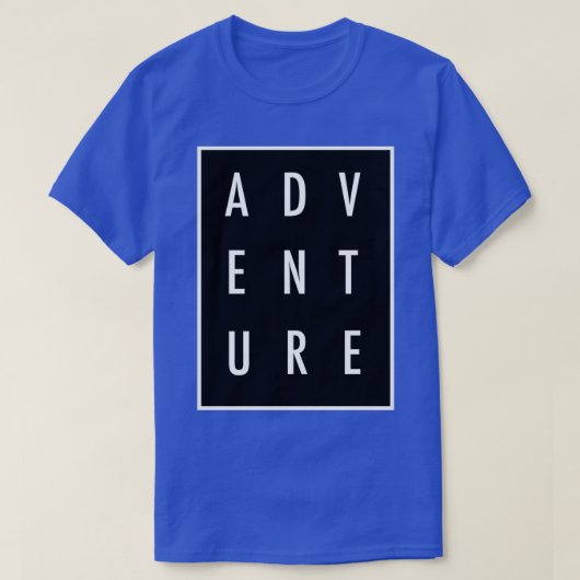 avontuur t-shirt (Design voorkant)