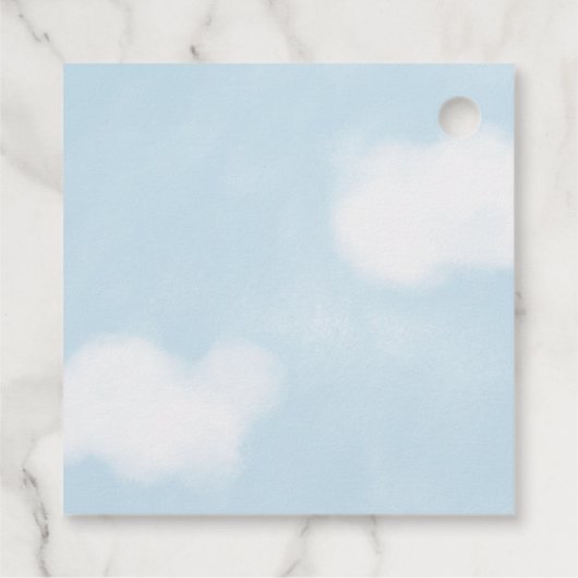 Avontuur Thema Baby shower Meisje Dank U Bedankjes Labels (Achterkant)