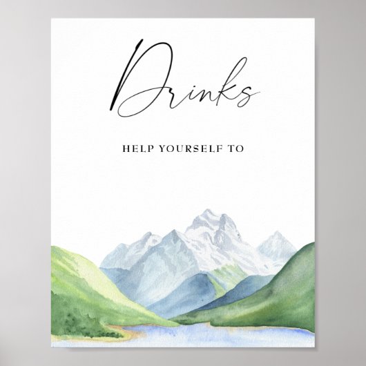 Avontuur tijd! - Dranken Poster (Voorkant)