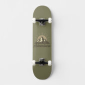 Avontuur Unisex Persoonlijk Skateboard (Voorkant)