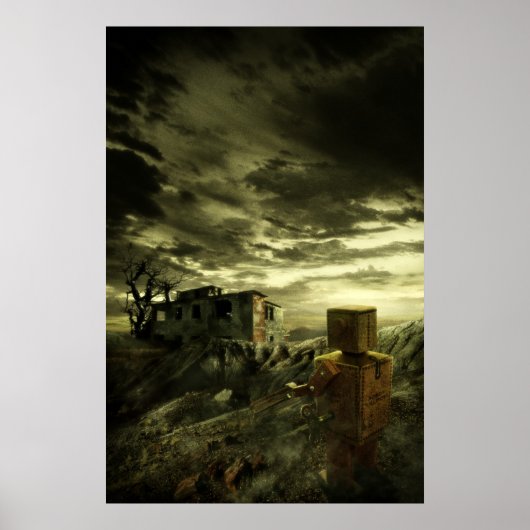 avontuur van de robot poster (Voorkant)