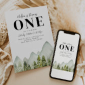 Avontuur Verjaardag uitnodiging | Bergen verjaarda