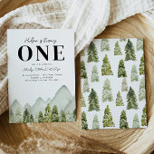 Avontuur Verjaardag uitnodiging | Bergen verjaarda