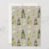 Avontuur Verjaardag uitnodiging | Bergen verjaarda (Achterkant)