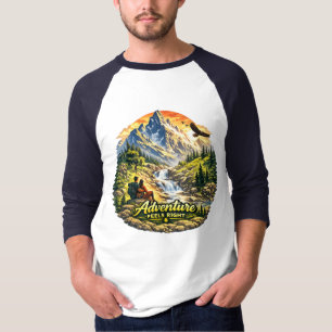 Avontuur voelt goed Coastal Raglan Shirt NL