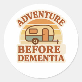 Avontuur Voor Dementie Caravan Sticker