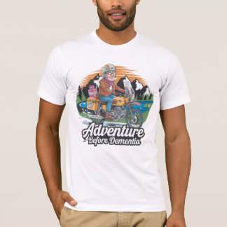 Avontuur voor dementie T-shirt | Funny Biker