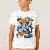 Avontuur voor Jongens T-shirt (Voorkant)