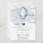 Avontuur Wacht Baby Shower Uitnodiging (Voorkant)