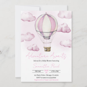 Avontuur Wacht Baby Shower Uitnodiging