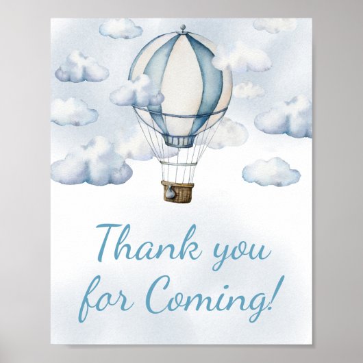 Avontuur wacht Bedankt voor je komst Poster (Voorkant)