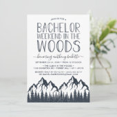 Avontuur wacht! Berg Bachelor Weekend Kaart (Staand voorkant)