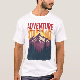Avontuur Wacht - Berg en Bos uit het Verleden T-shirt