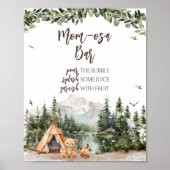 Avontuur wacht Berg Moeder Osa Bar Poster (Voorkant)