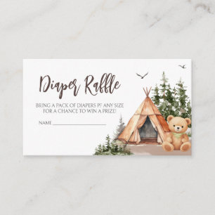 Avontuur wacht Bergluier Raffle Informatiekaartje