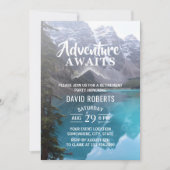 Avontuur Wacht Bergmeer Pensioenfeest Kaart (Voorkant)