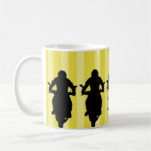 Avontuur wacht: Bike Rider Outdoor Sports Koffiemok (Links)