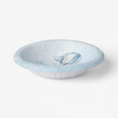 Avontuur wacht! Blauwe heteluchtballon Baby shower Papieren Kommen (Gebogen)