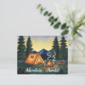 avontuur wacht briefkaart (Staand voorkant)