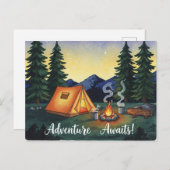 avontuur wacht briefkaart (Voorkant / Achterkant)