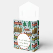 Avontuur wacht: Camper Baby Boy Shower Bedankdoosjes (Geopend)