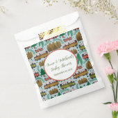 Avontuur wacht: Camper Baby Boy Shower Bedankzakje (Gezegeld)