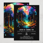 Avontuur wacht Chic in de Bossen Verjaardag Kaart (Voorkant / Achterkant)