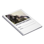 Avontuur wacht. Fantasielandschap Notitieboek (Rechterzijde)