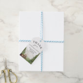 Avontuur wacht Genderneutraal Baby shower Cadeaulabel (Met Touw)