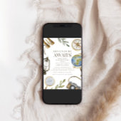 Avontuur wacht Genderneutraal Baby shower Kaart