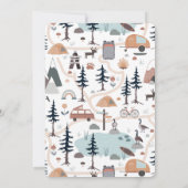 Avontuur wacht, Heet Lucht Ballon, Knuffel Teddybe Kaart (Achterkant)