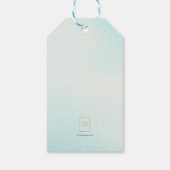 Avontuur Wacht Hete Lucht Ballon Cadeaulabel (Achterkant)