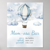 Avontuur wacht hete lucht ballon mam osa bar poster (Voorkant)